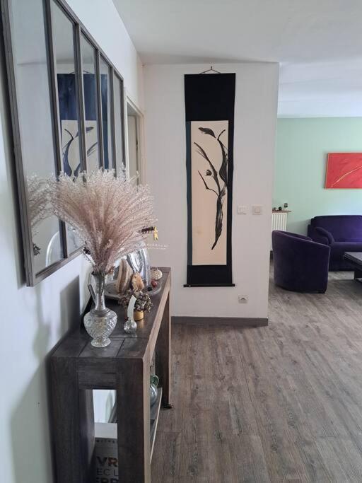 Appartement Cosy Avec Jardin Et Parking Женвилье Экстерьер фото