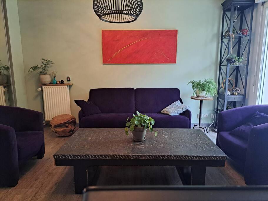 Appartement Cosy Avec Jardin Et Parking Женвилье Экстерьер фото