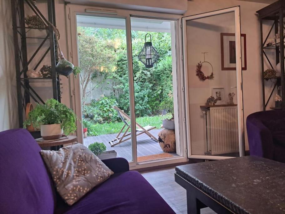 Appartement Cosy Avec Jardin Et Parking Женвилье Экстерьер фото