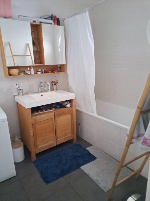 Appartement Cosy Avec Jardin Et Parking Женвилье Экстерьер фото